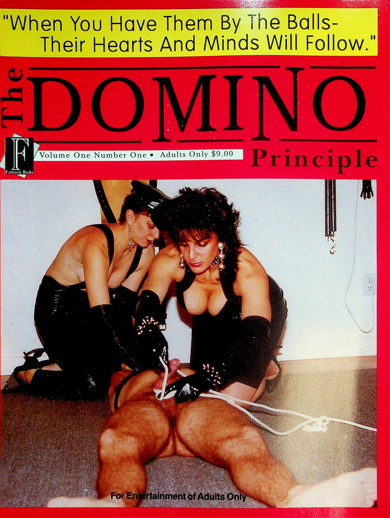 The Domino Principle Fetish Magazine  Dominant Women - When You Have Them By The Balls!  vol.1 #1  1992  051526lmp