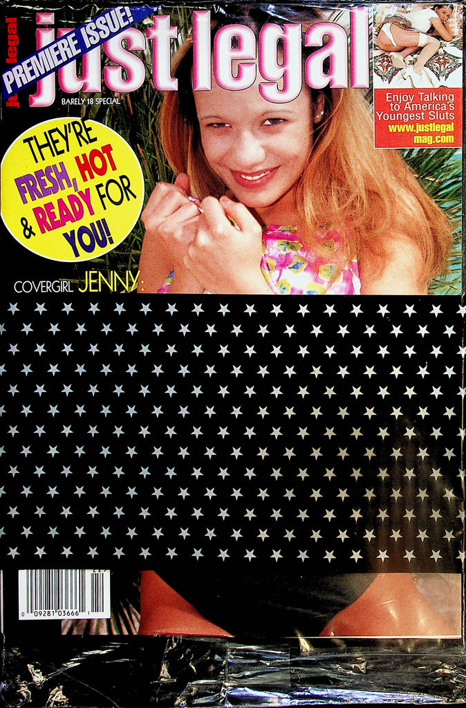 Just Legal Magazine  Premiere Issue!  Covergirl Jenny  #22   new/sealed  122324lm-p