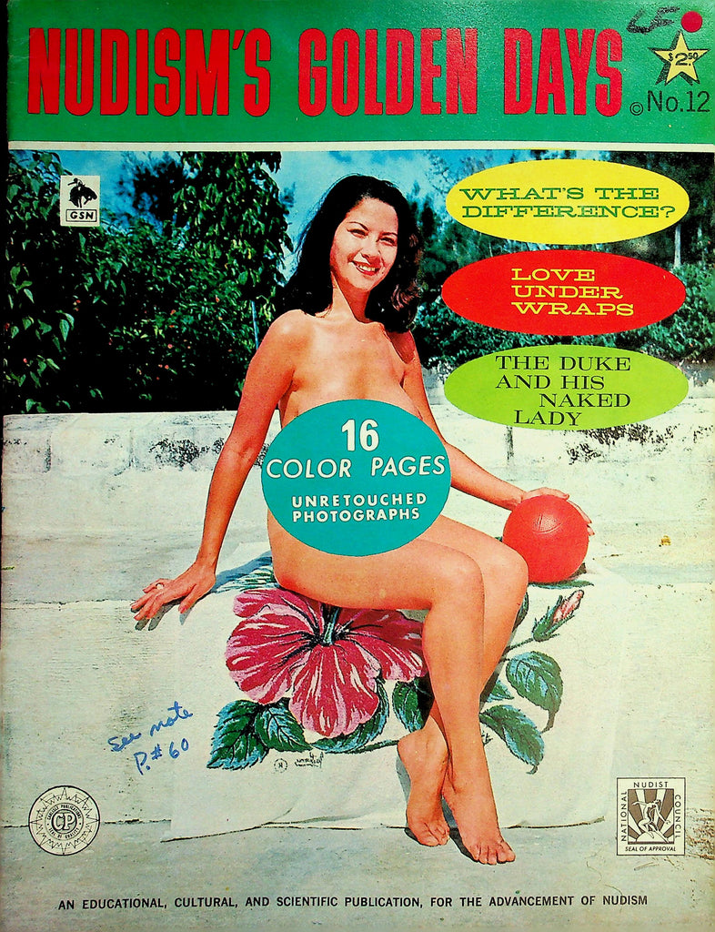 Nudism's Golden Days Magazine  Love Under Wraps/ The Duke And His Naked Lady  #12   1960's   071026lmp-GSC