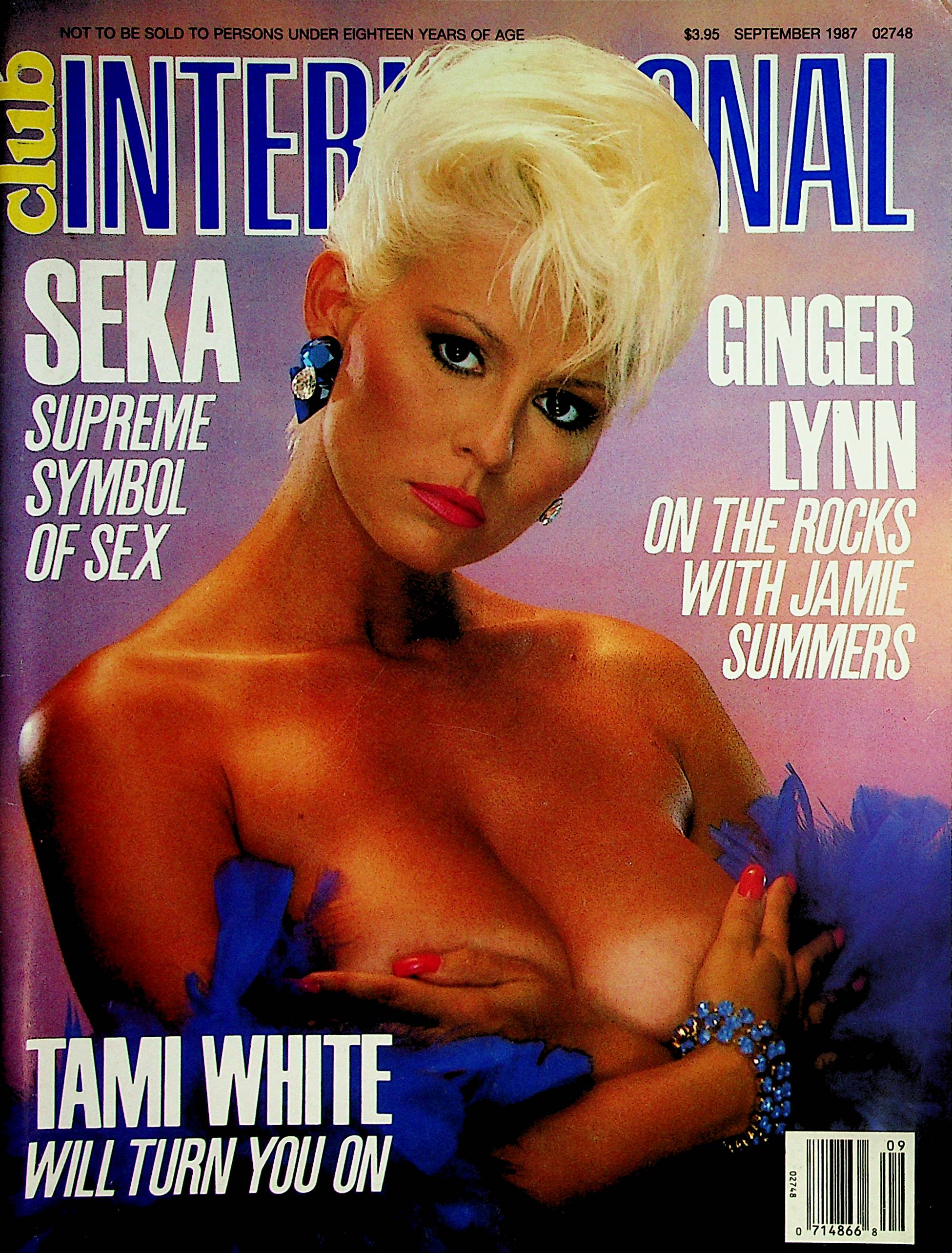 Club International Magazine Seka Supreme Symbol Of Sex / Ginger Lynn S –  Mr-Magazine