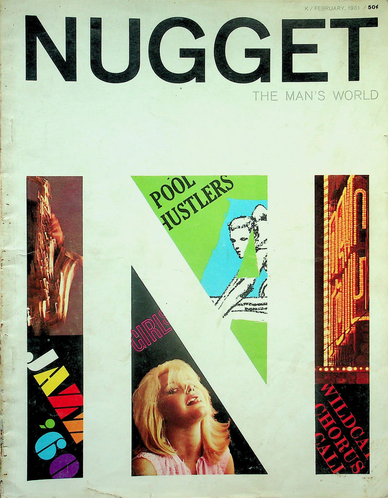 Nugget Magazine  Denmark Girl Chris Brondbjerg  February 1961      123025lmp