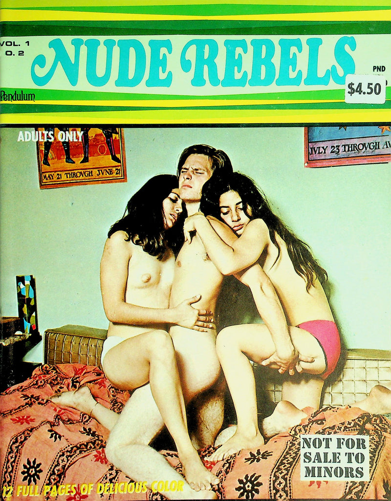 Nude Rebels Magazine   4 On The Floor / Double Or Nothing  vol.1 #2 1969  071226lmp-GSC