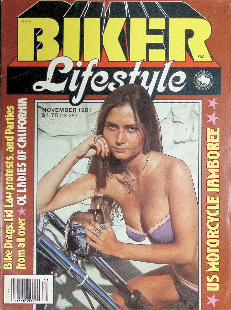 Biker Lifestyle Magazine November 1981 US Motorcycle Jamboree    092626LLP2