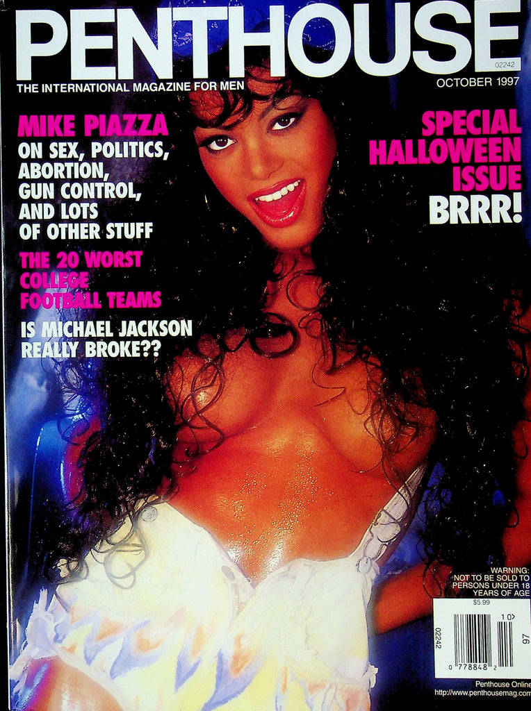 Penthouse Magazine Special Halloween Issue Ft Mike Piazza October 1997 101525RP-