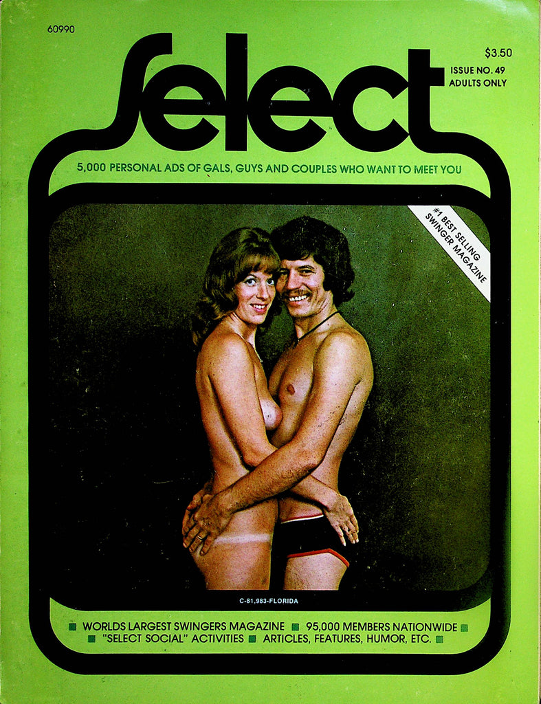 Select Contact Magazine  Ads, Social Activities, Articles, Features , Humor  #49 1976  051424lm-p
