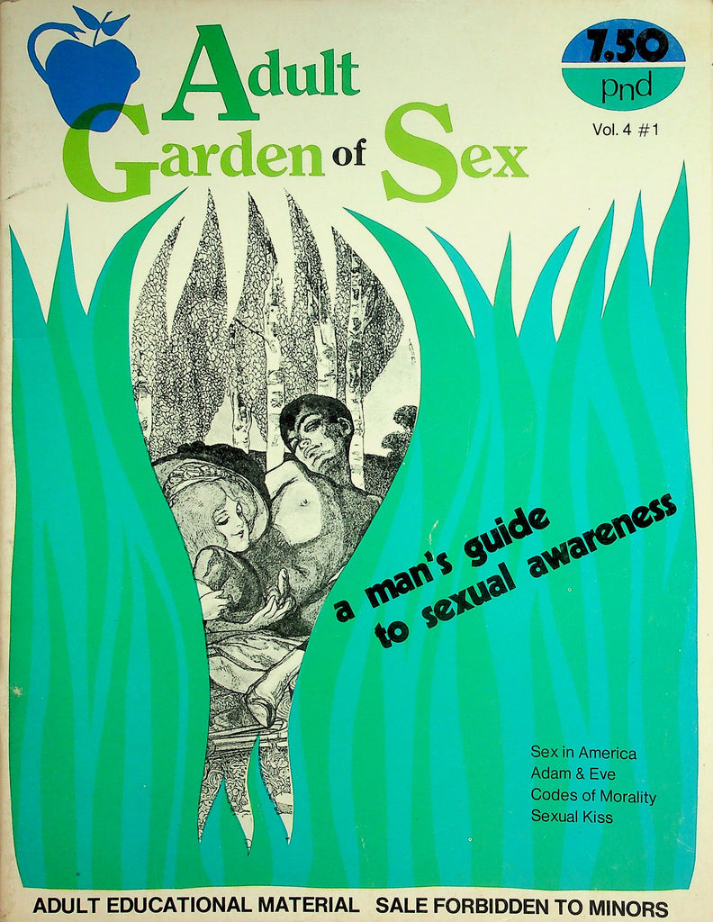 Adult Garden Of Sex Magazine  A Man's Guide To Sexual Awareness  vol.4 #1  1960's   062426lmp-GSC
