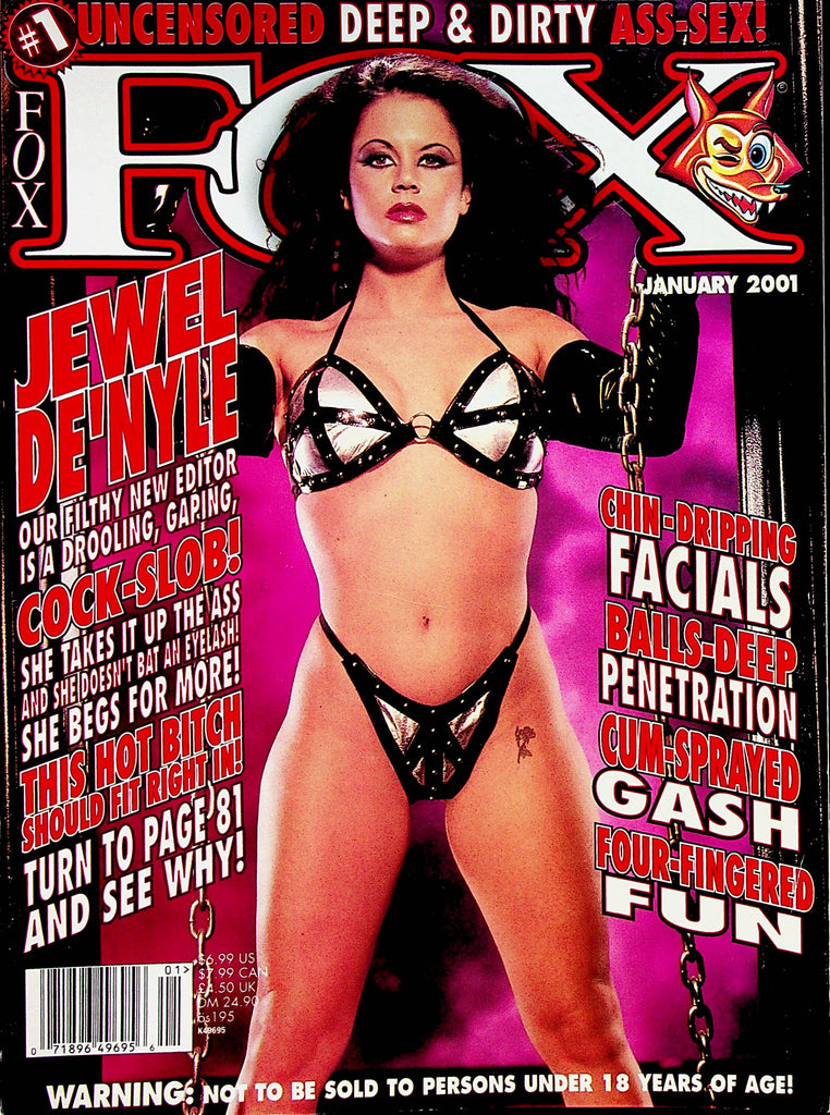 Fox Magazine   Covergirl Jewel De'Nyle  January 2001   061523lm-p2