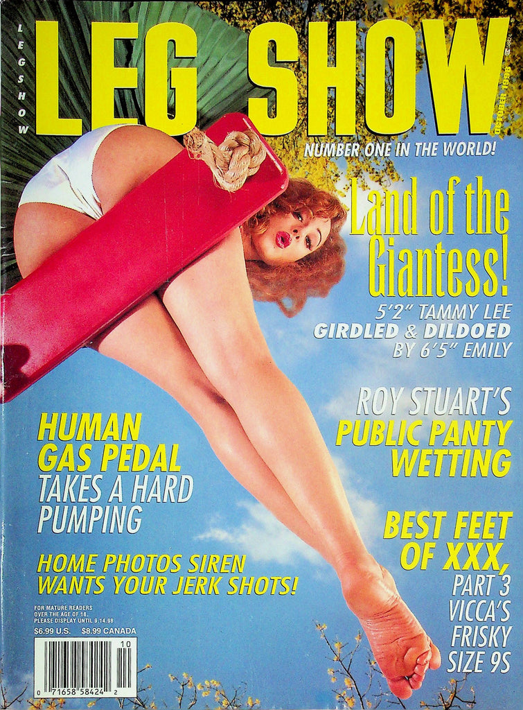 Leg Show Men's Magazine Tammy Lee & Roy Stuart October 1998 061824RP