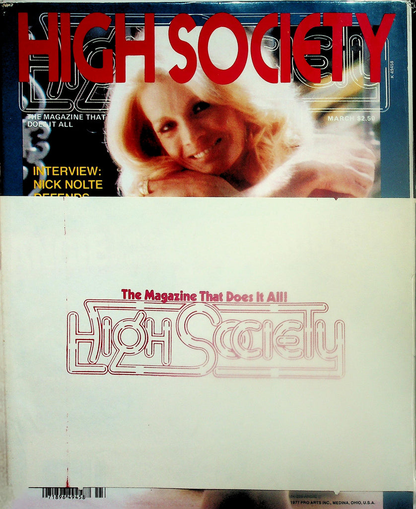 High Society Magazine   Angie Dickinson / Nick Nolte Interview  March 1979   113025lmp
