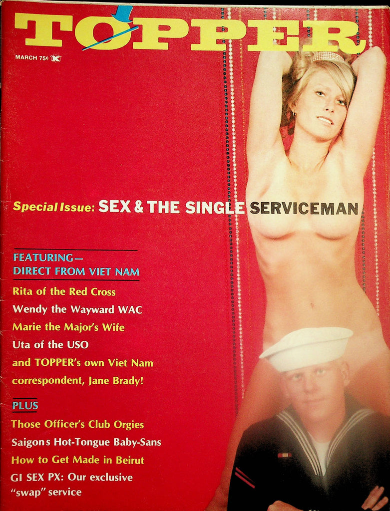 Topper Magazine  Sex & The Single Serviceman Special Issue  March 1970   110225lm-p
