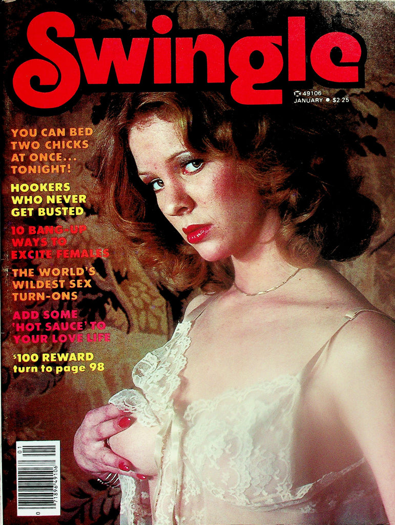 Swingle Magazine  Ways To Excite Females / Wildest Sex Turn-Ons  January 1979  111825lm-p
