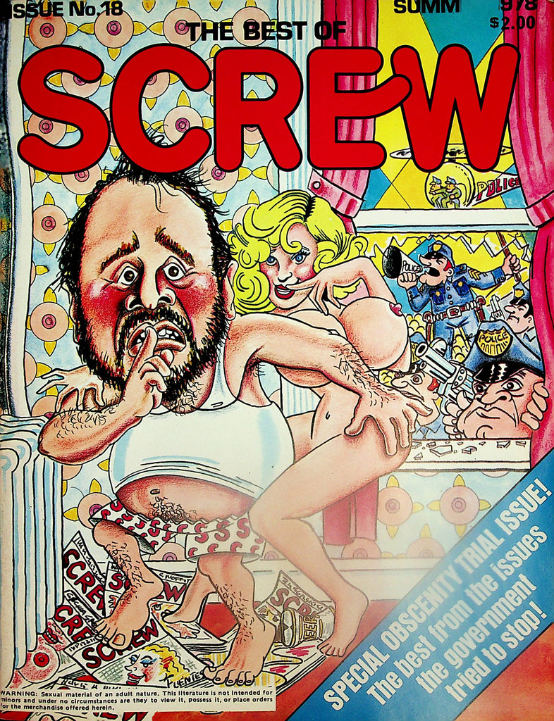 The Best Of Screw Magazine  Special Obscenity Trial Issue  Summer 1978   082024lm-p