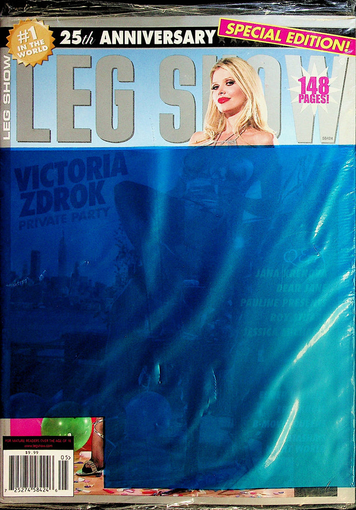 Leg Show 25th Anniversary  Victoria Zdrok Private Party / Elmer Batters  May 2008 Special Edition  New      021324lm-p
