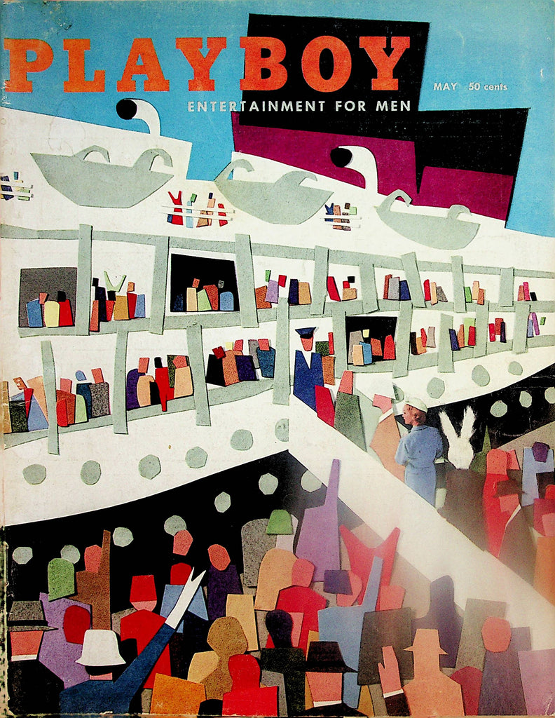 Playboy Vintage Magazine  May 1957  w/ centerfold   071024lm-p