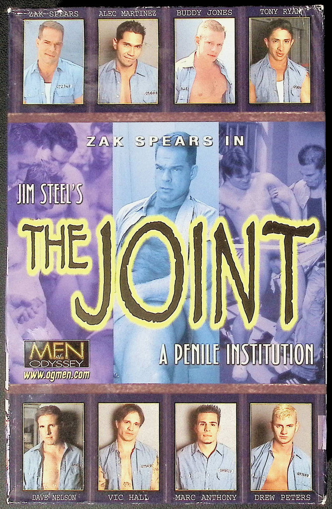 Jim Steel's The Joint A Penile Institution Zac Spears Buddy Jones Men Of Odyssey Gay VHS 2001 092024JKVHS