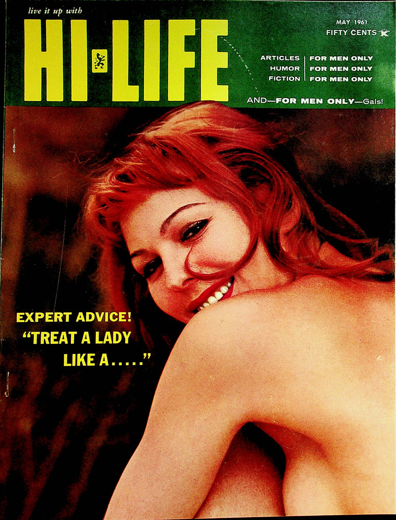 Hi-Life Busty Vintage Magazine  Covergirl Margo Gohlke  May 1961     051323lm-p