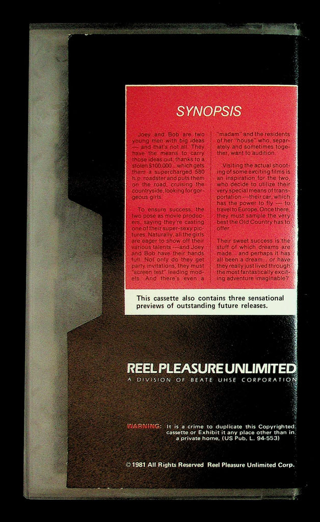 Extremes Serena Susan Nero Brooke West Adult VHS Reel Pleasure 042126NAVHS-4