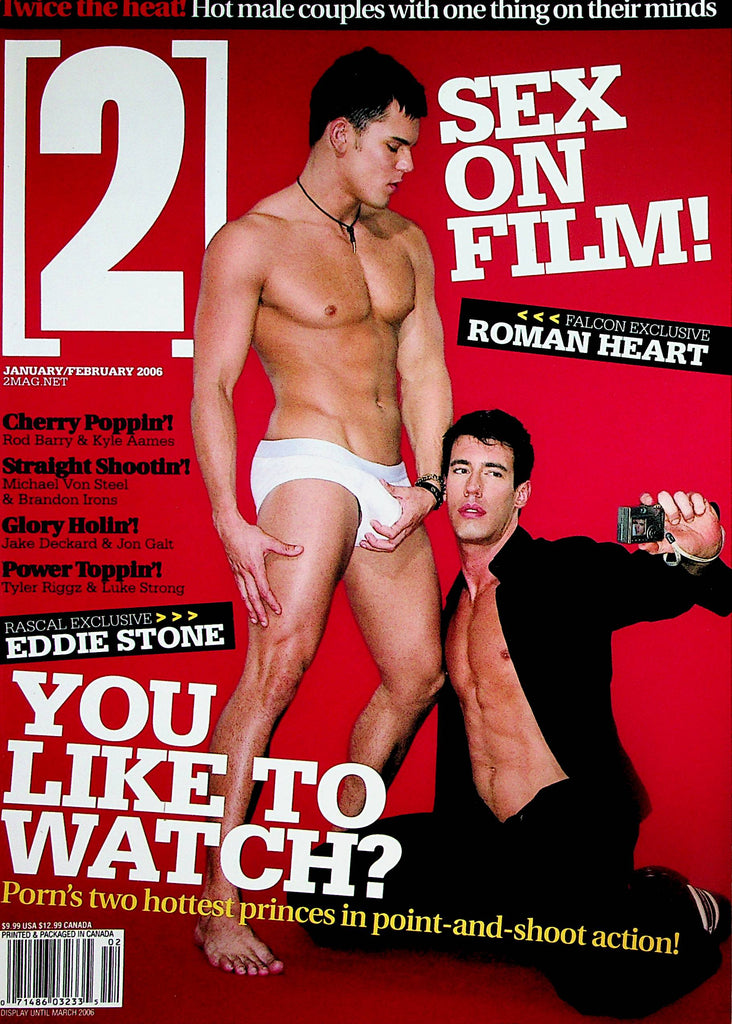 [2] Hot Male Couples Gay Magazine   Eddie Stone & Roman Heart  January/February 2006   061524lm-p