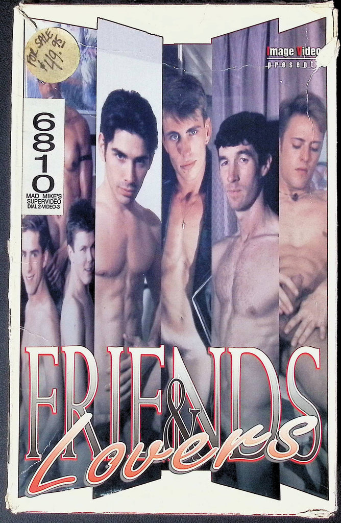 Friends & Lovers Image Video Gay VHS 1993 101124JKVHS4