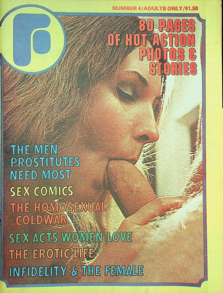 F Adult Newspaper Magazine   The Erotic Life / Sex Acts Women Love  #4  1970's   092526lmp-GSC