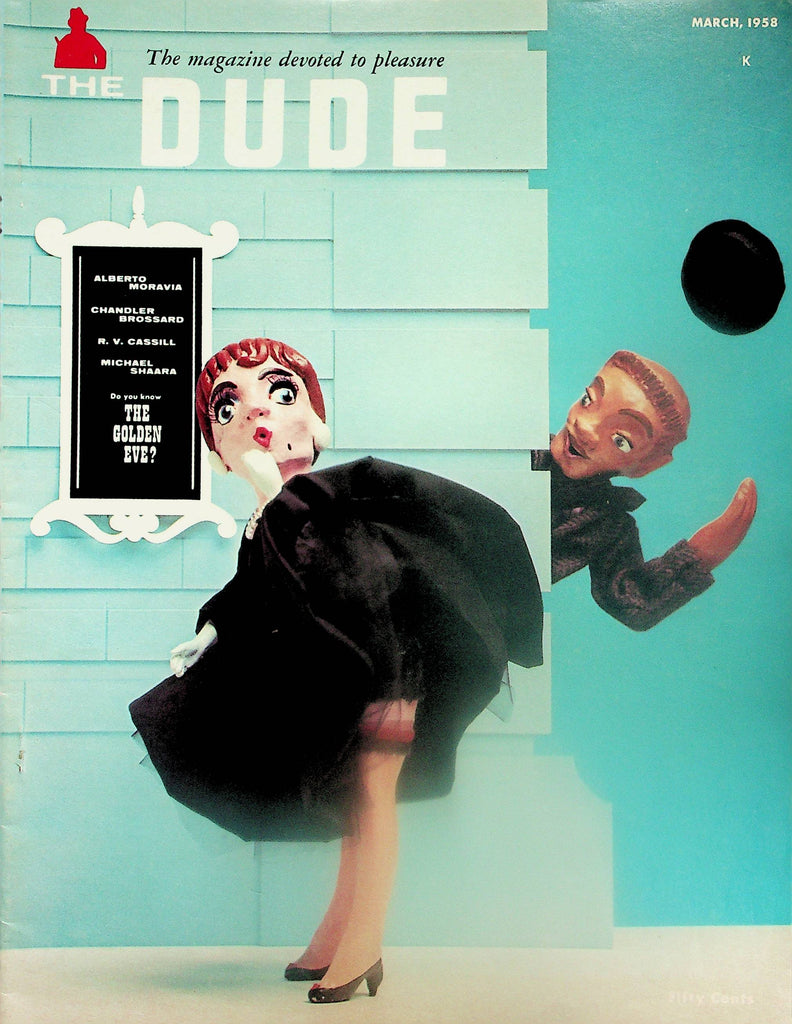 The Dude Vintage Magazine  Baedeker Of Beauties  March 1958    101425lm-p