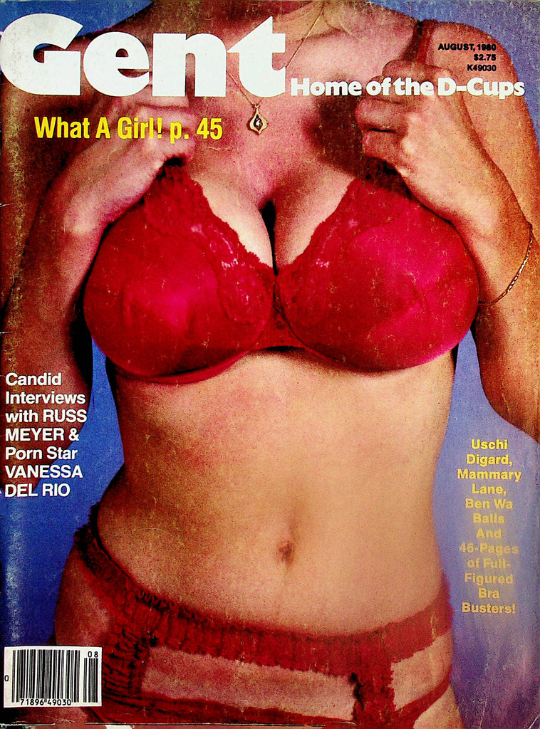 Gent Busty Magazine   Uschi Digard / Russ Meyer & Vanessa Del Rio Interviews  August 1980   082624lm-p