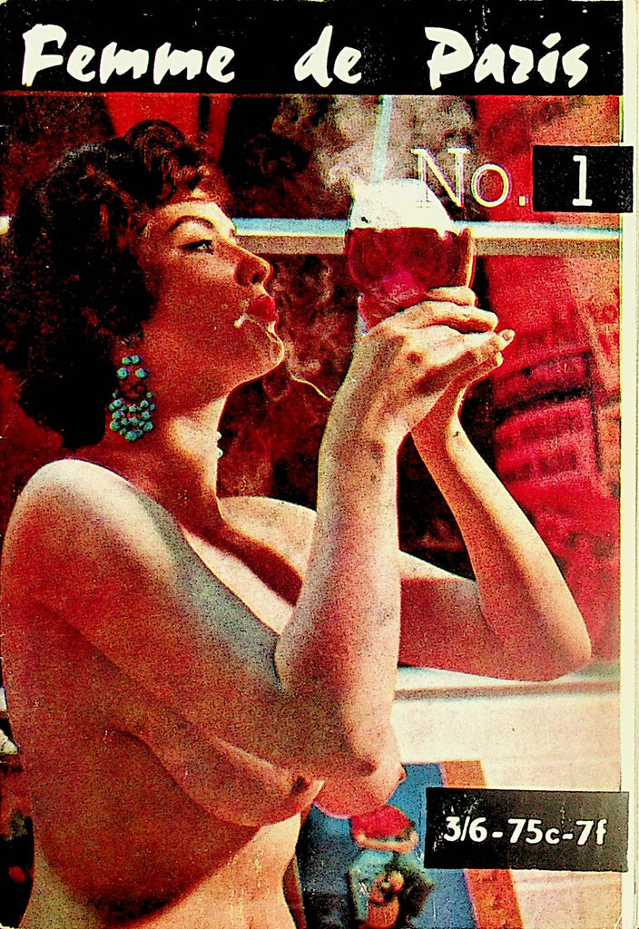 Femme de Paris Digest  Nude Models  October 1965 France    012924lm-p