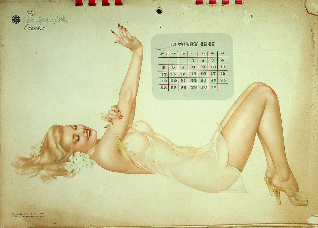The Esquire Girl 1947 Calendar     041926lmp
