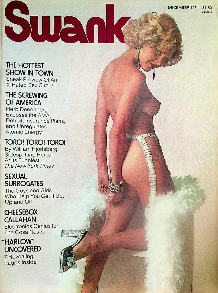Swank Magazine  Cover & Centerfold Girl The Divine Miss H  December 1974   041125lm-p