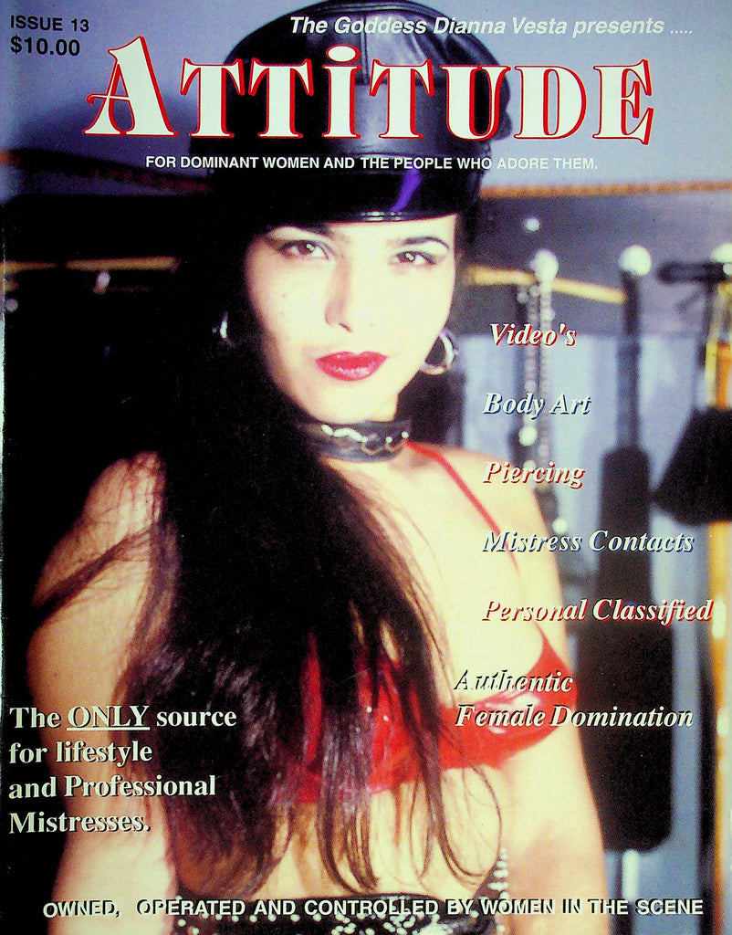Attitude Men's Magazine Mistress Contacts No.13 081424RP