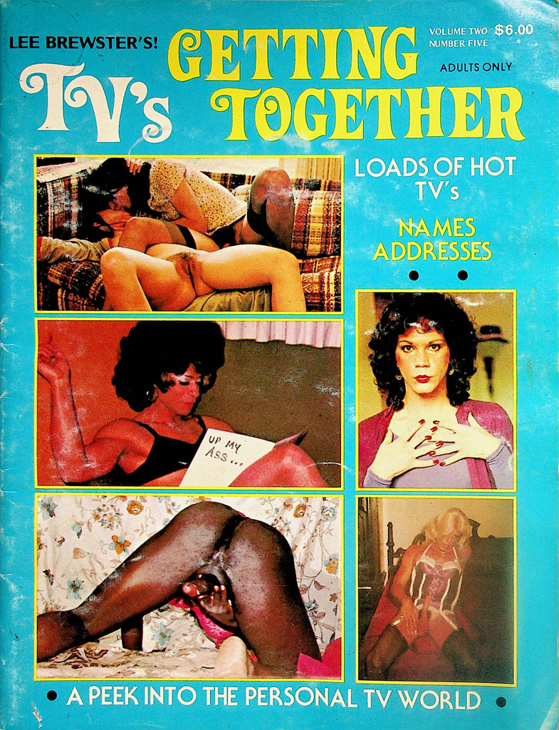 TV's Getting Together Tranny Contact Magazine  vol.2 #5  1970's   042424lm-p2