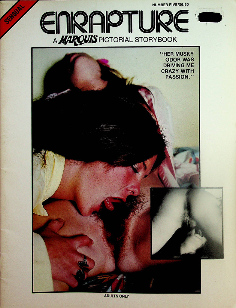 Enrapture Lesbian Magazine "Her Musky Odor Was Driving Me Crazy With Passion" #5 1981     100423lm-p