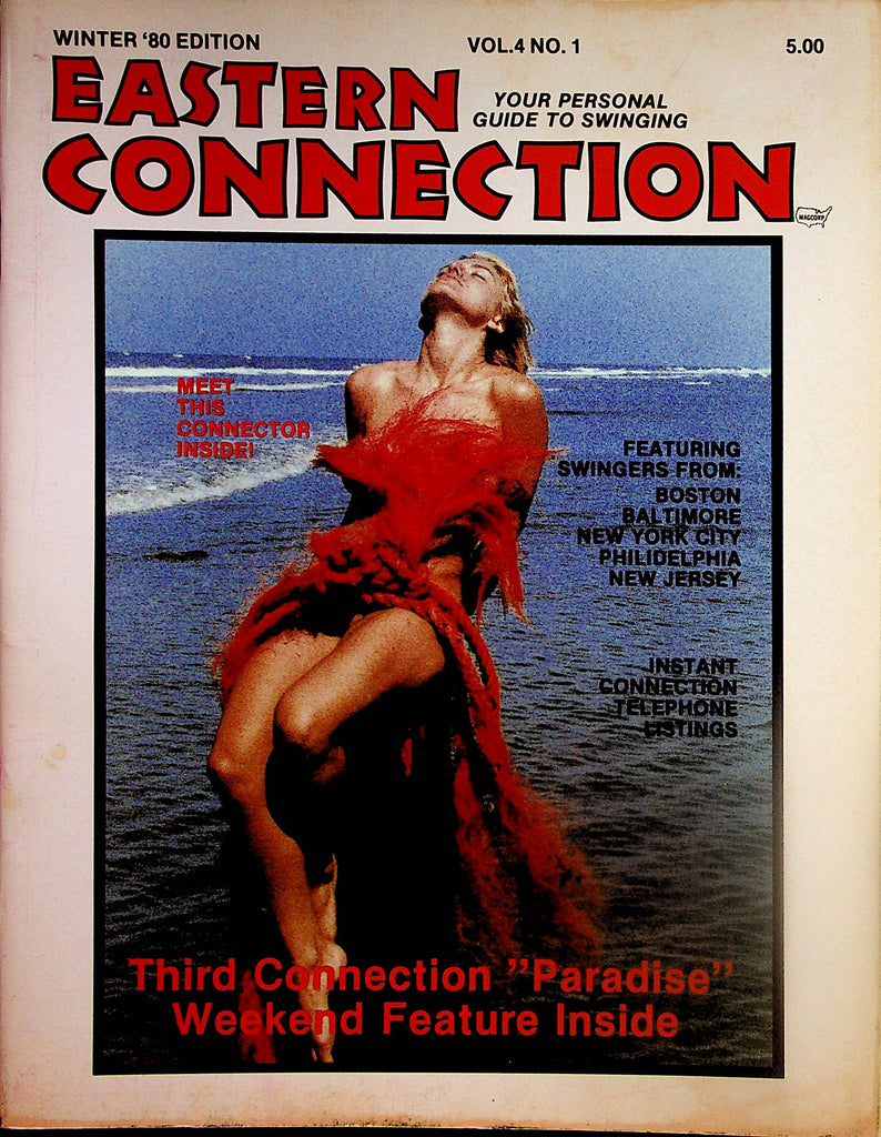 Eastern Connection Swingers Contact Magazine  Paradise Weekend   vol.4 #1  1980  Magcorp    033024lm-p
