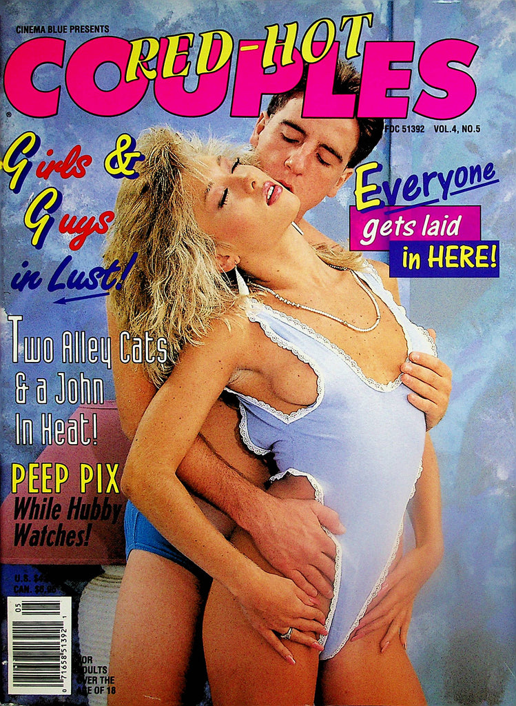 Red Hot Couples Magazine  Cock Fever / 9 To 5 Labe Lickers  vol.4 #5  1992  030325lm-p