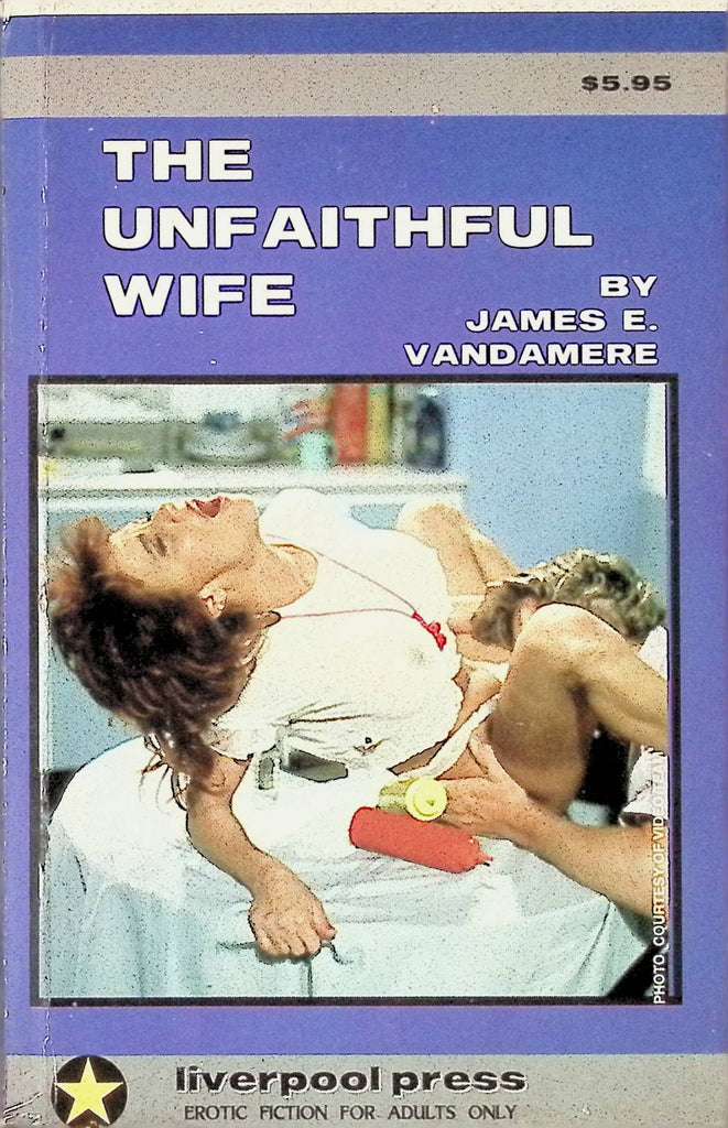 The Unfaithful Wife by James E Vandamere Liverpool Press SE-103 1996 Reprint Star Distributors Adult Novel-050924AMP