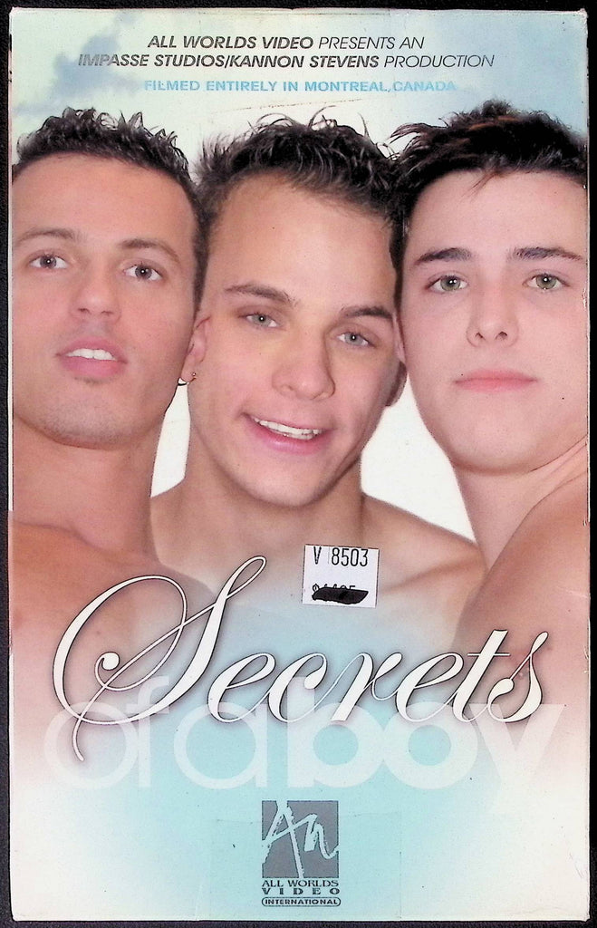 Secrets Of A Boy All Worlds Video Gay VHS 2002 102224JKVHS3