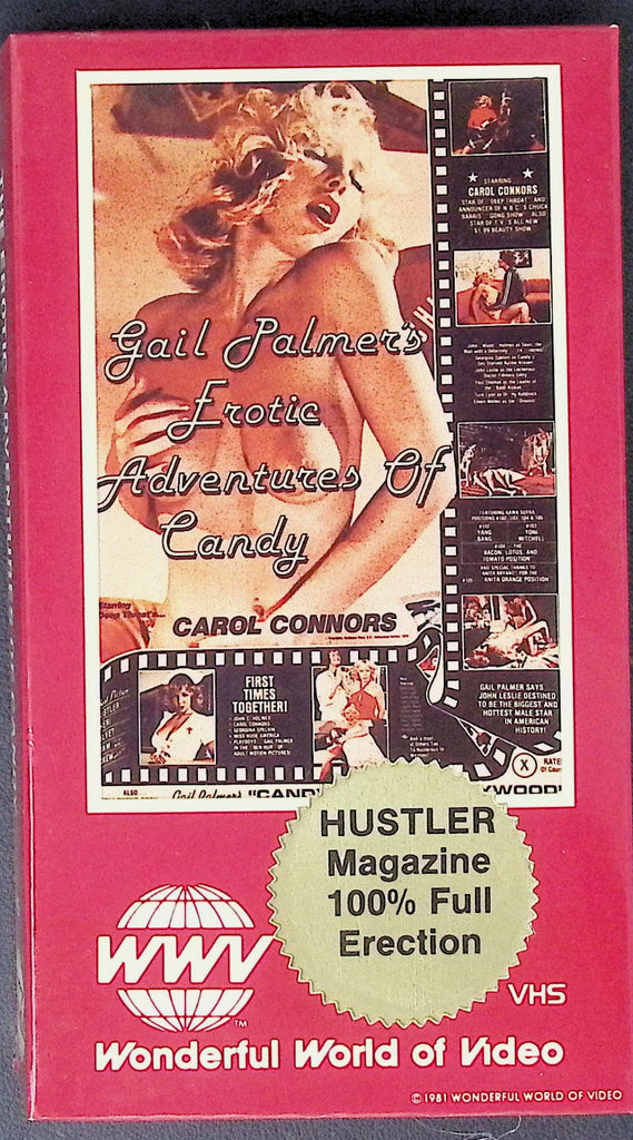 Erotic Adventures of Candy Starring Carol Connors John C. Holmes Georgina Spelvin Adult VHS Wonderful World of Video 052626AKVHS2