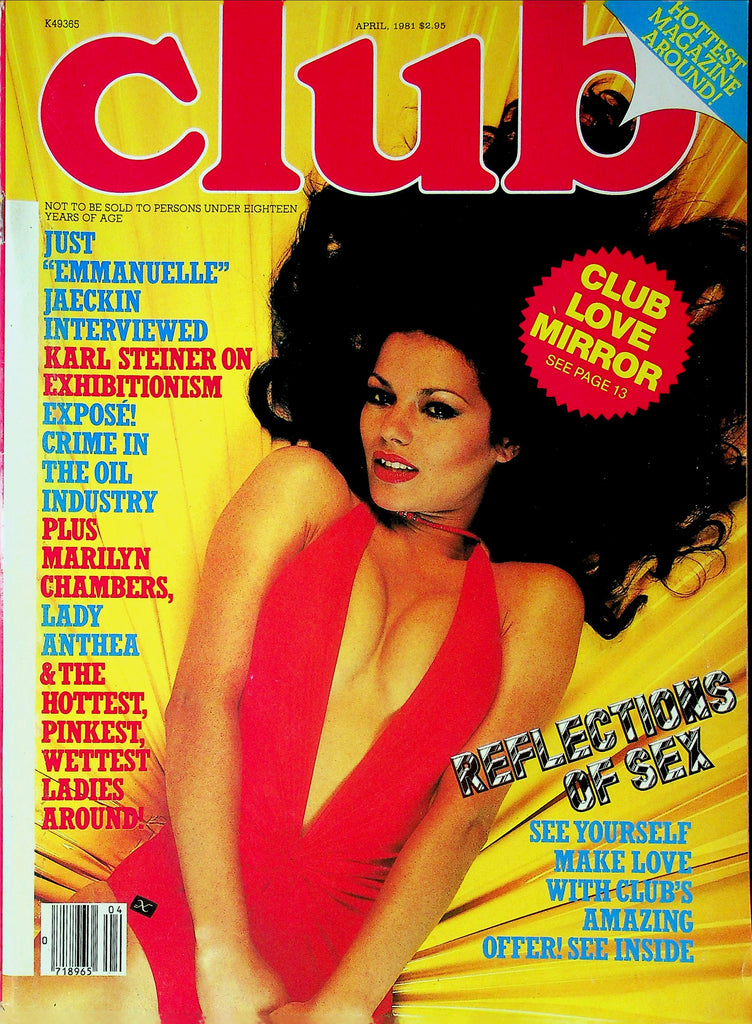 Club Magazine Ft. Emmanuelle Jaeckin Interview April 1981 050225RP