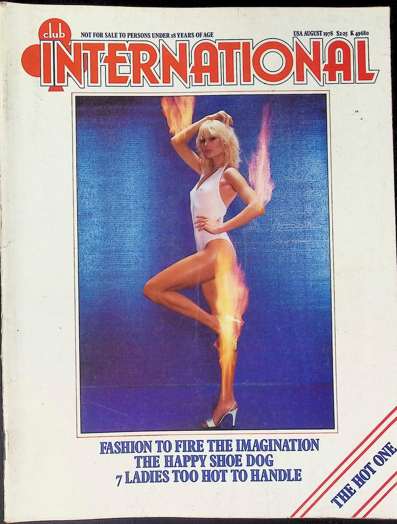 CLEARANCE club International Magazine with Roxy, Laura August 1978 010926AKP-17