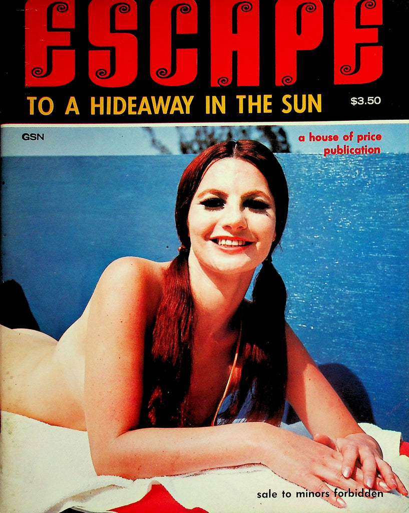 Escape To A Hideaway In The Sun Nudist Magazine  #1 1960's  House Of Price Publication   060626lmp-GSC