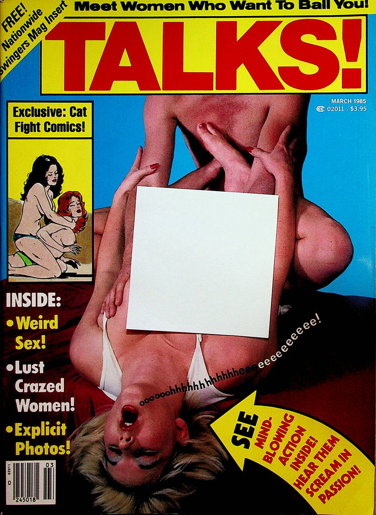 Talks! Magazine   Pussy In Paris / Tuning Her Twat  March 1985   090523lm-p2