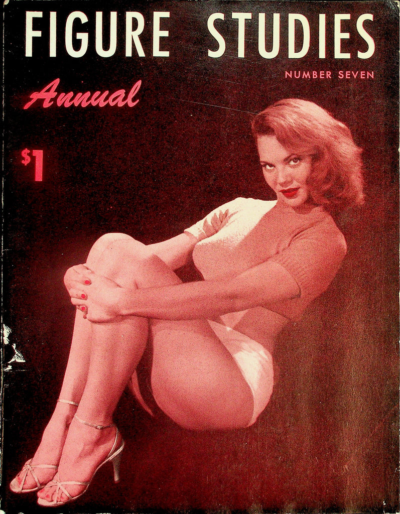Figure Studies Annual Magazine  Photographic Art and Artist Female Nude Figure Studies  #7  1950's    092626lmp-GSC