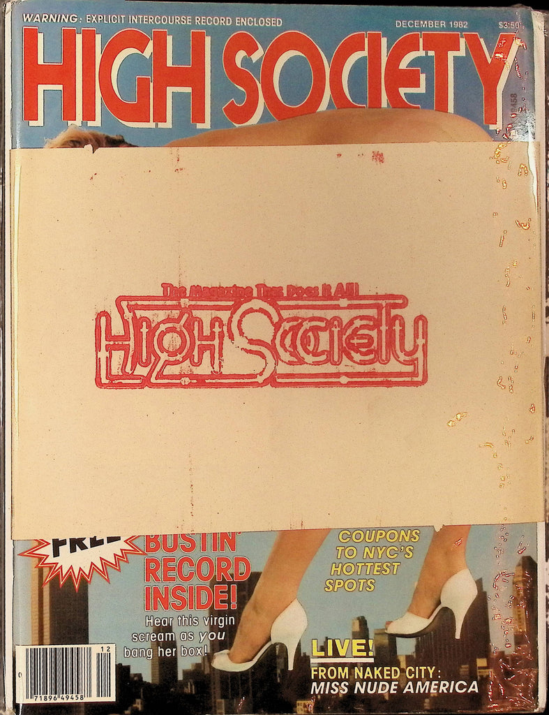 High Society Magazine December 1982 Sylvia Benedict 120525AMP