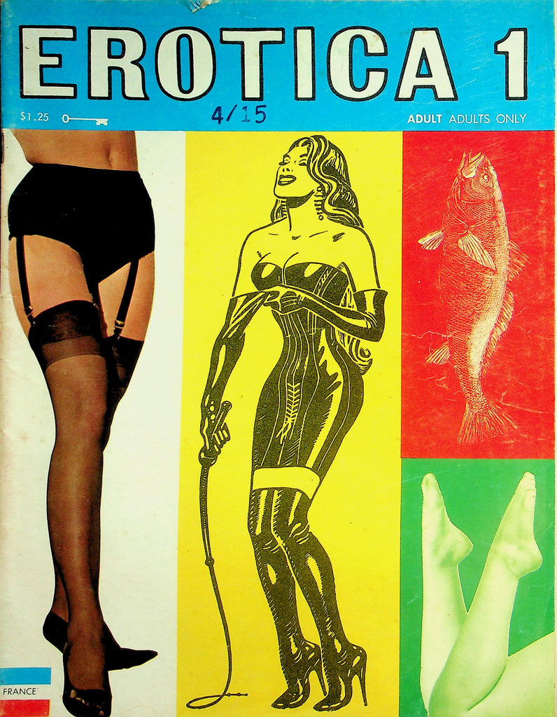 Erotica 1 Magazine  Treasury Of Naked Ladies / Foot Fetishism / Aphrodisiacs vol.1 #1  1963  France     071126lmp-GSC