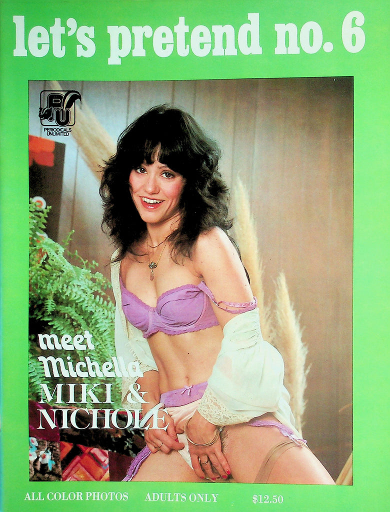 Let's Pretend Magazine  Meet Michella, Miki & Nichole      #6 1980's  053026lmp-GSC