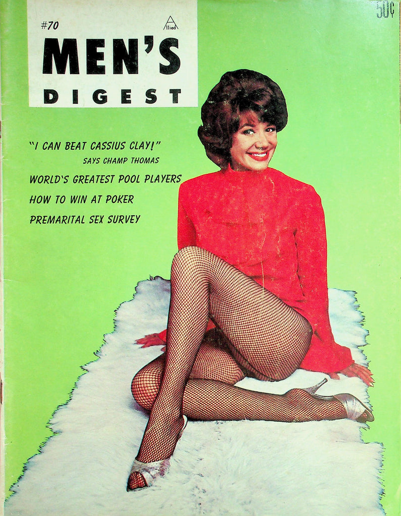 Men's Digest Magazine  Covergirl Judy Collins  #70  September 1966  040226lmp