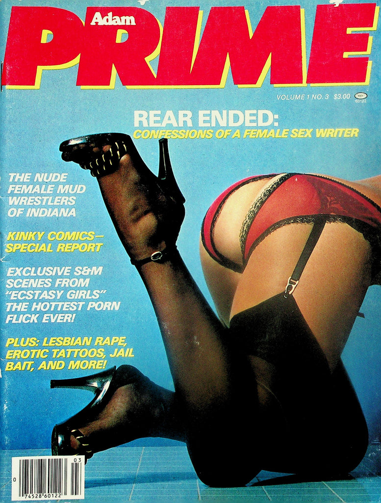 Adam Prime Magazine  Rear Ended / Female Mud Wrestlers Of Indiana  vol.1 #3  1980   120525lmp