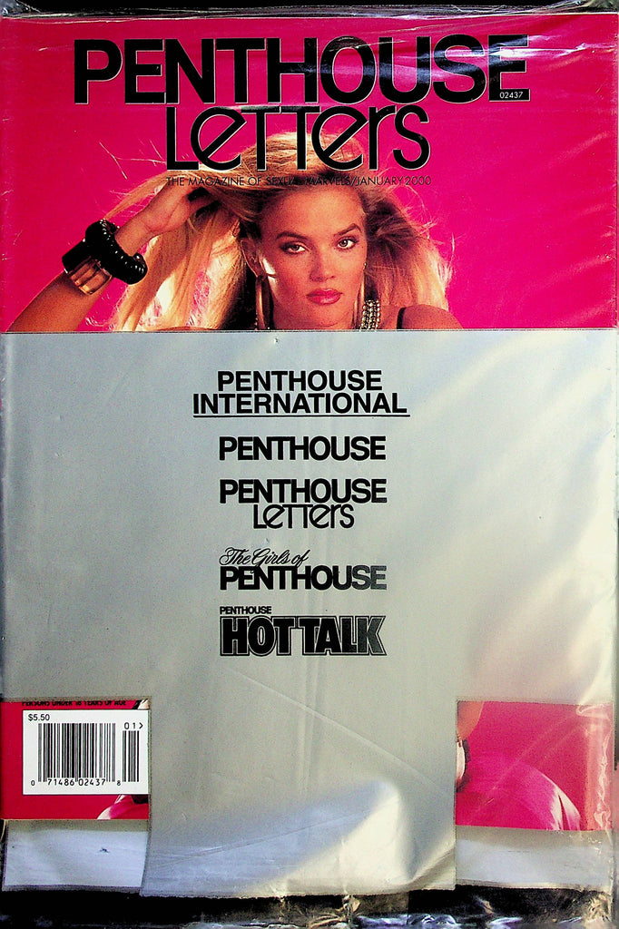 Penthouse Letters Magazine   January 2000  new/sealed    010925lm-p