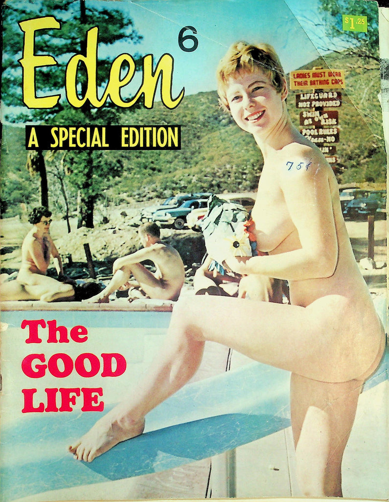 Eden Nudist Magazine  Special Edition - The Good Life / Covergirl Karen #6 1961    091226lmp-GSC