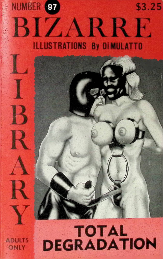 Total Degradation BZ-87 1982 Bizarre Library Illustrations by Di Mulatto Star Distributors Adult Novel-042524AMP